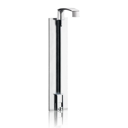 Smart Care System holder shining chrome self-adhesive