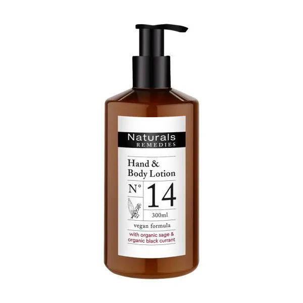 Naturals Remedies Hand & Body Lotion No.14 300ml pomp dispenser