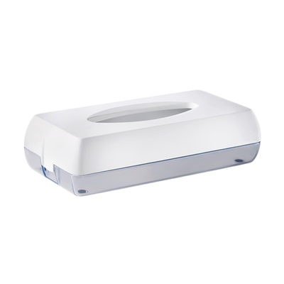 Tissue box holder White