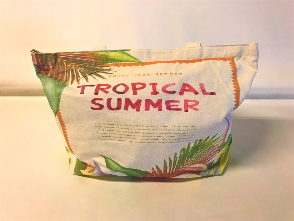 Tropical Summer tas nr. 4 linnen tas.