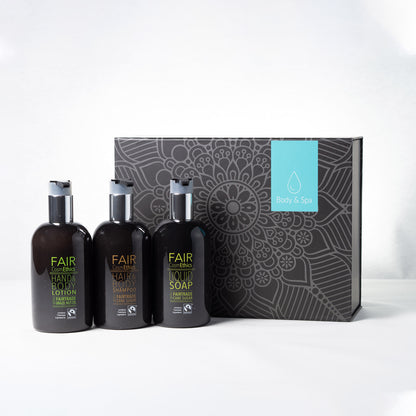 Fair Trade gift set, luxe bewaardoos.